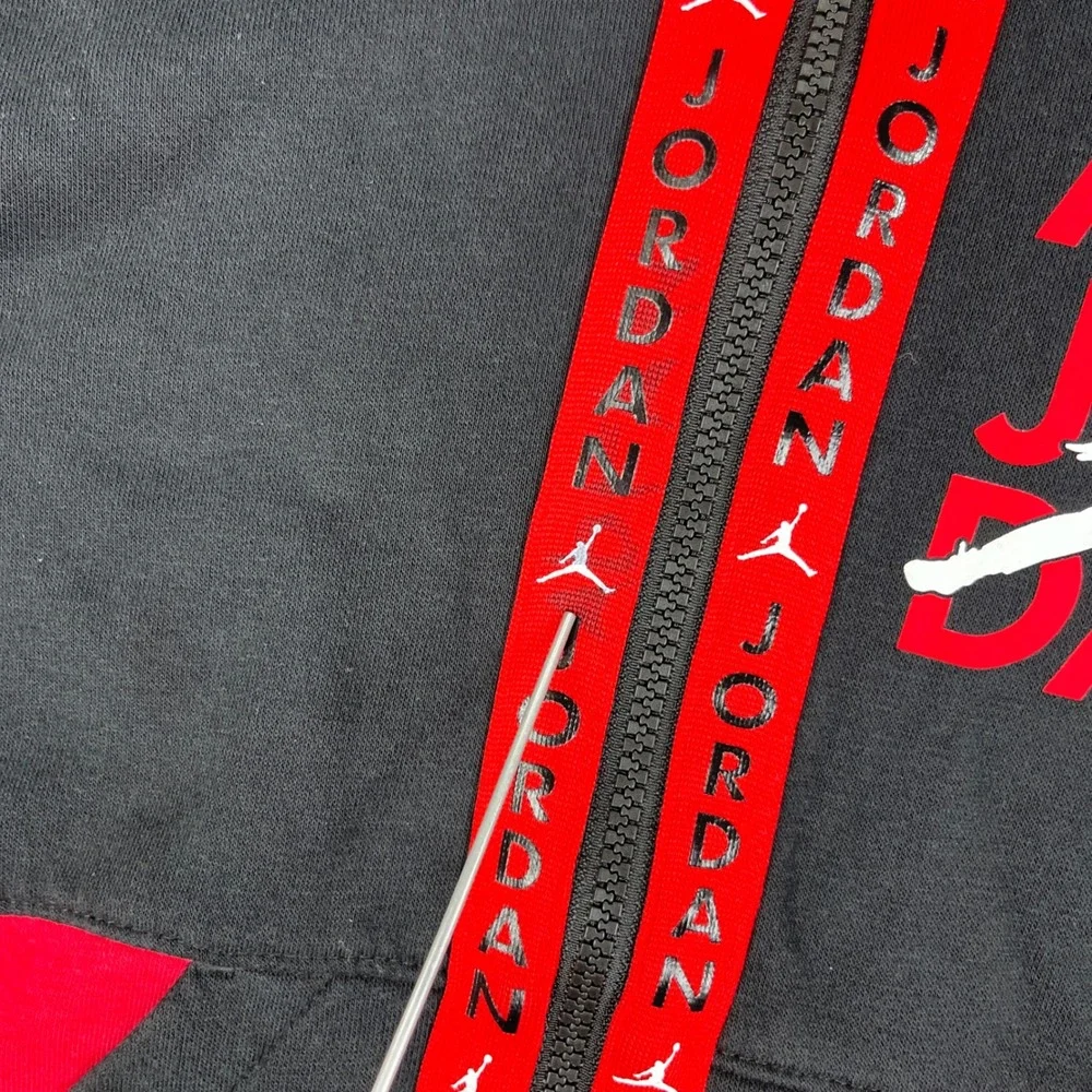 Nike Michael Air Jordan‎ Hoodie Kids Youth S Full Zip Jumpman NBA Pro basketball